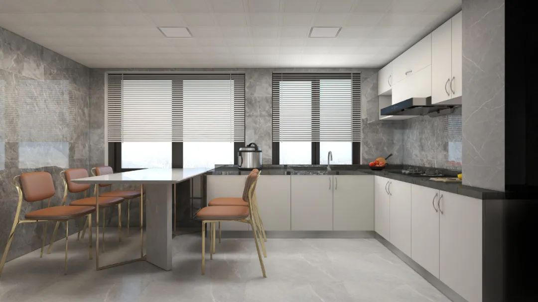 芈熊装饰 | 116㎡ 九洲玉带湾 现代风格效果图