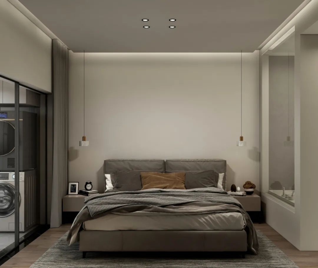 芈熊装饰 | 103㎡ 麟恒中心广场  现代风格效果图