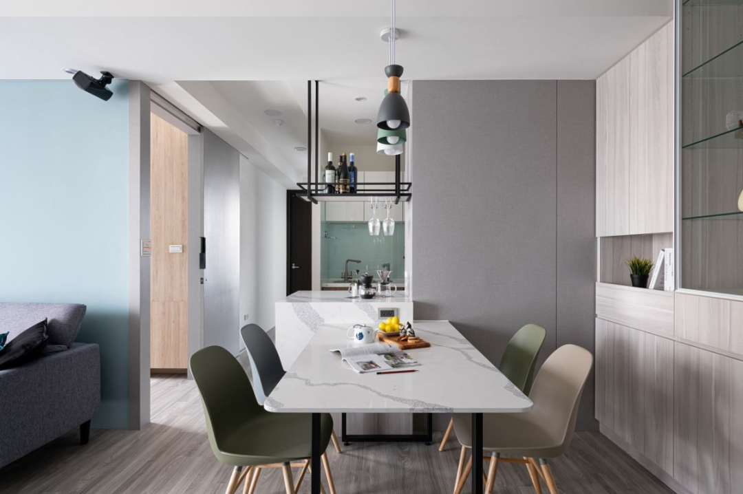 芈熊装饰 | 70㎡ 九洲玉带湾 北欧风格效果图