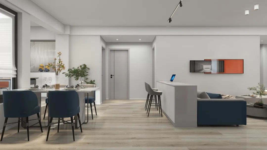 芈熊装饰 | 110㎡ 锦绣御园 现代风格效果图