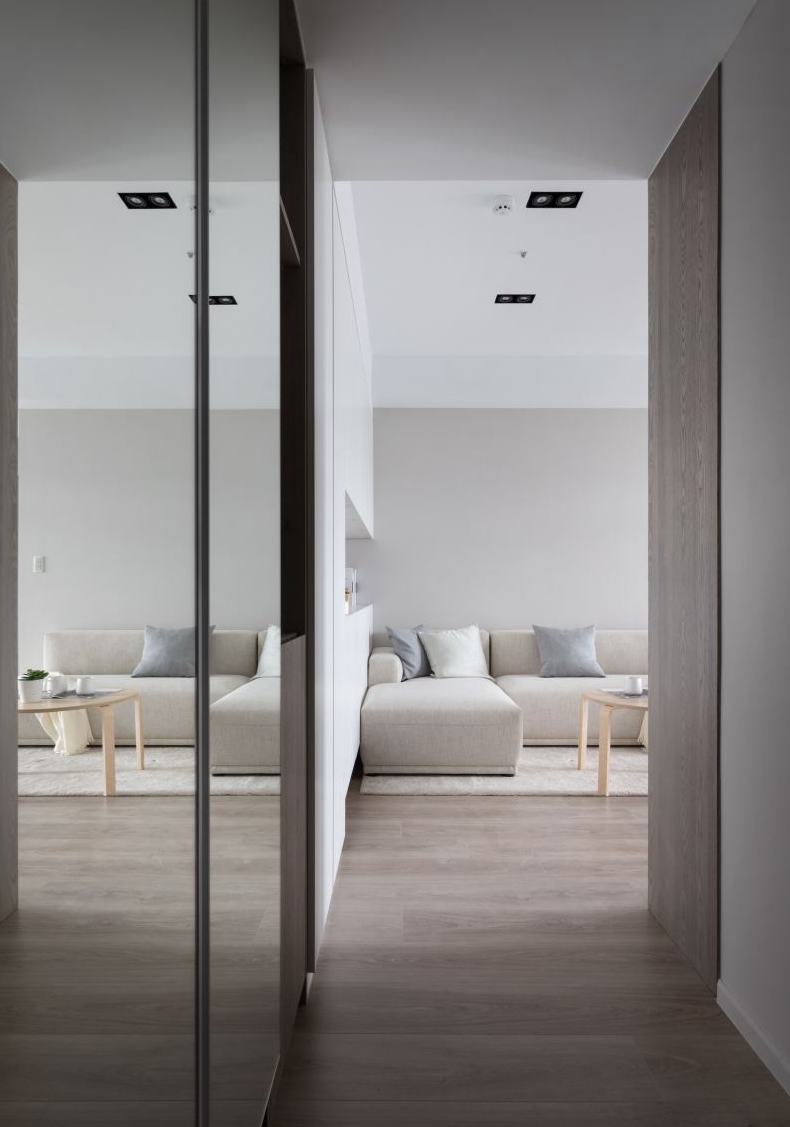 芈熊装饰 | 99㎡  天鹅湖畔 现代风格效果图