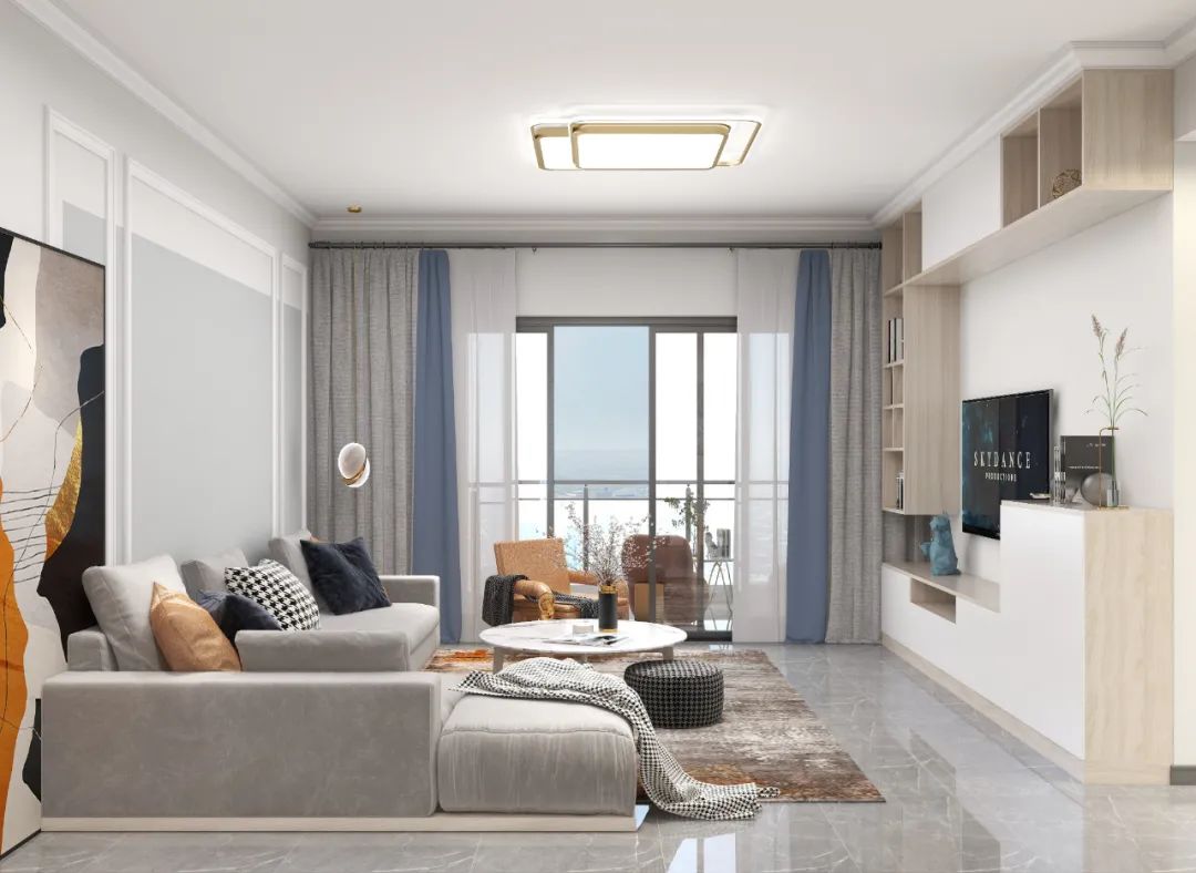 芈熊装饰 | 119㎡ 昊龙华庭 现代风格 