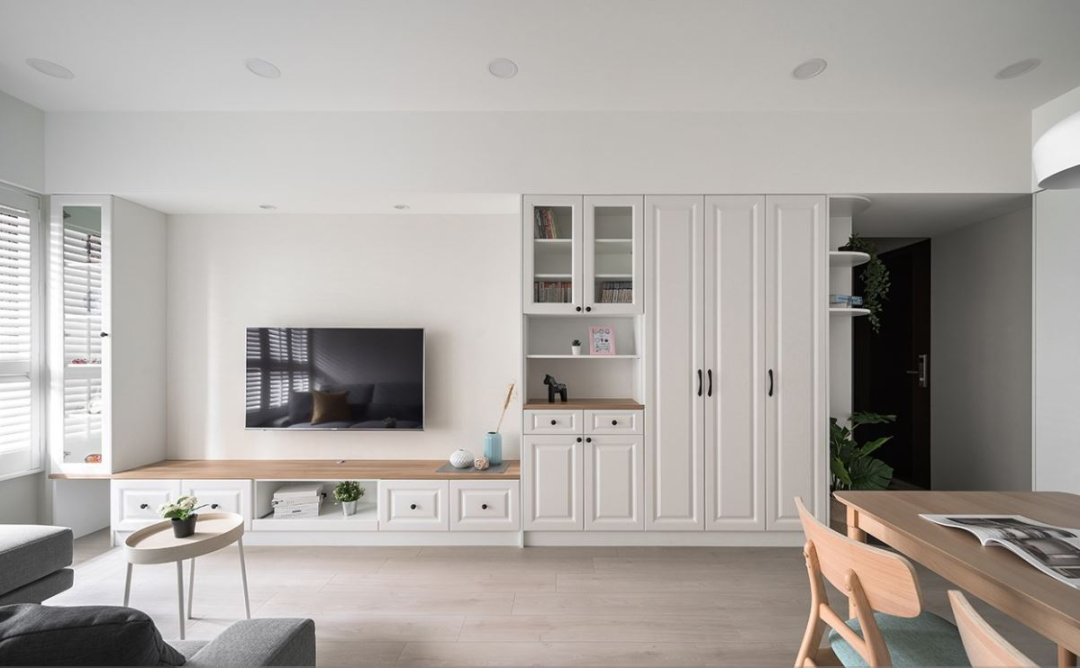 芈熊装饰 | 108㎡ 雍翠华府 美式风格效果图 