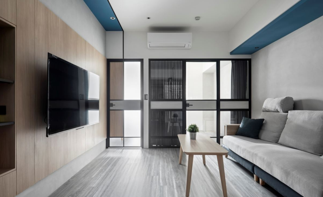 芈熊装饰 | 60㎡ 布吉中心花园 工业风格效果图