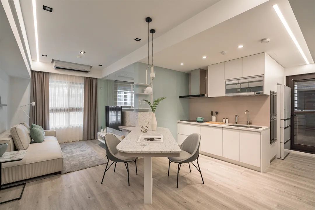 芈熊装饰 | 80㎡ 中海康城国际 北欧风格