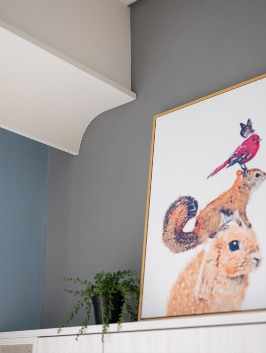 芈熊装饰 | 50㎡ 铂金时代 简约风格效果图