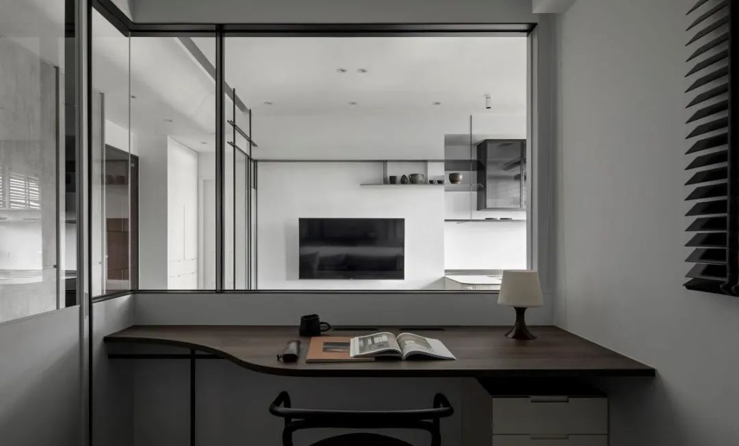 芈熊装饰 | 46㎡ 龙华章阁中心城 混搭风格效果图