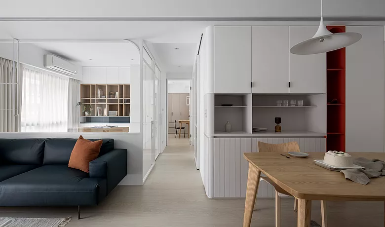 芈熊装饰 | 63㎡ 长庆小时代 现代风格效果图