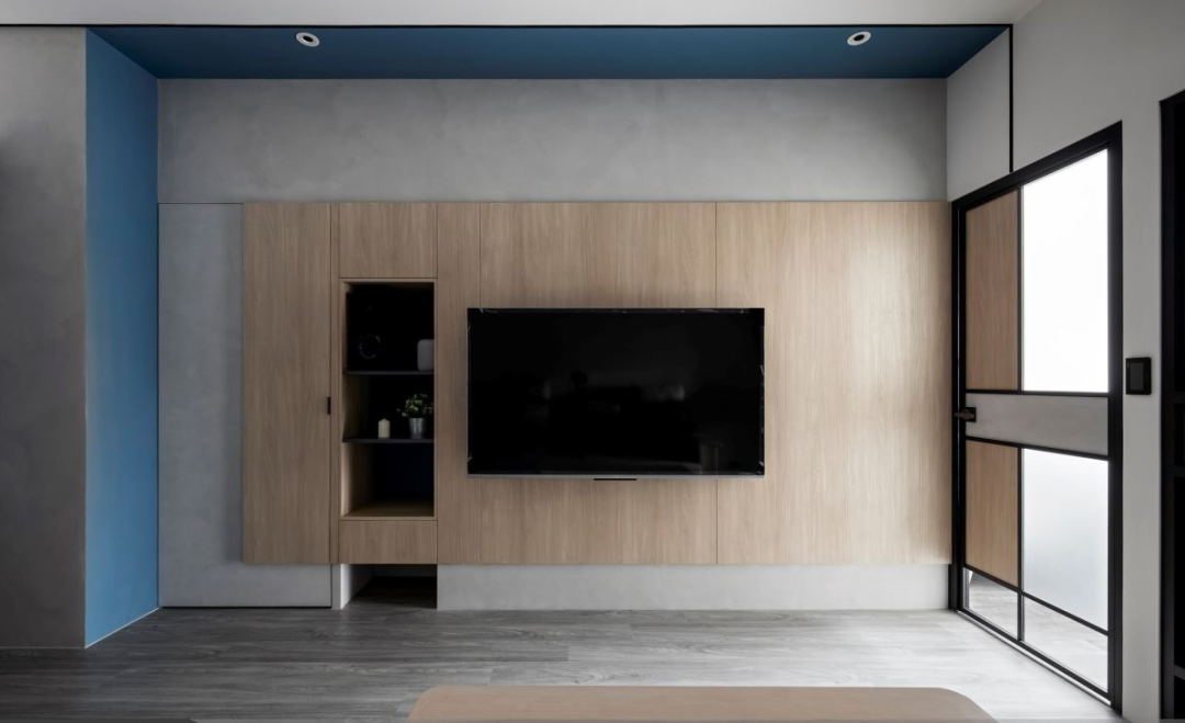 芈熊装饰 | 60㎡ 布吉中心花园 工业风格效果图