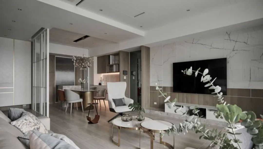 芈熊装饰 | 145㎡ 世纪春城 现代简约风格效果图