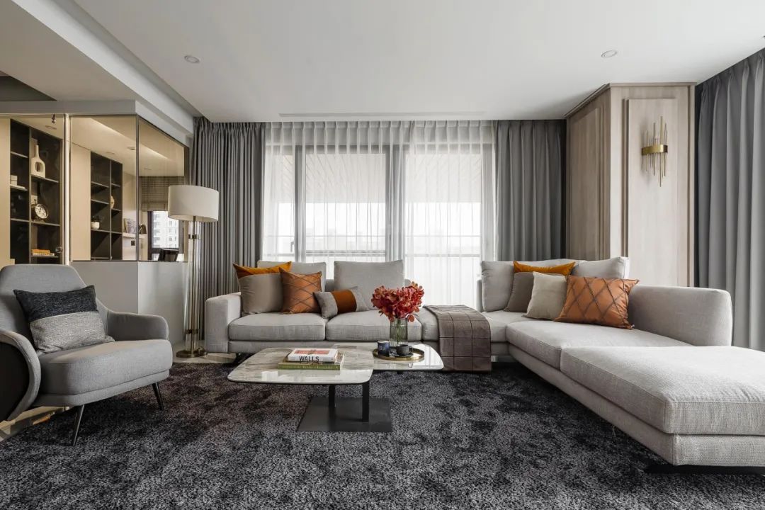 芈熊装饰 | 82㎡ 金丽豪苑 混搭格效果图