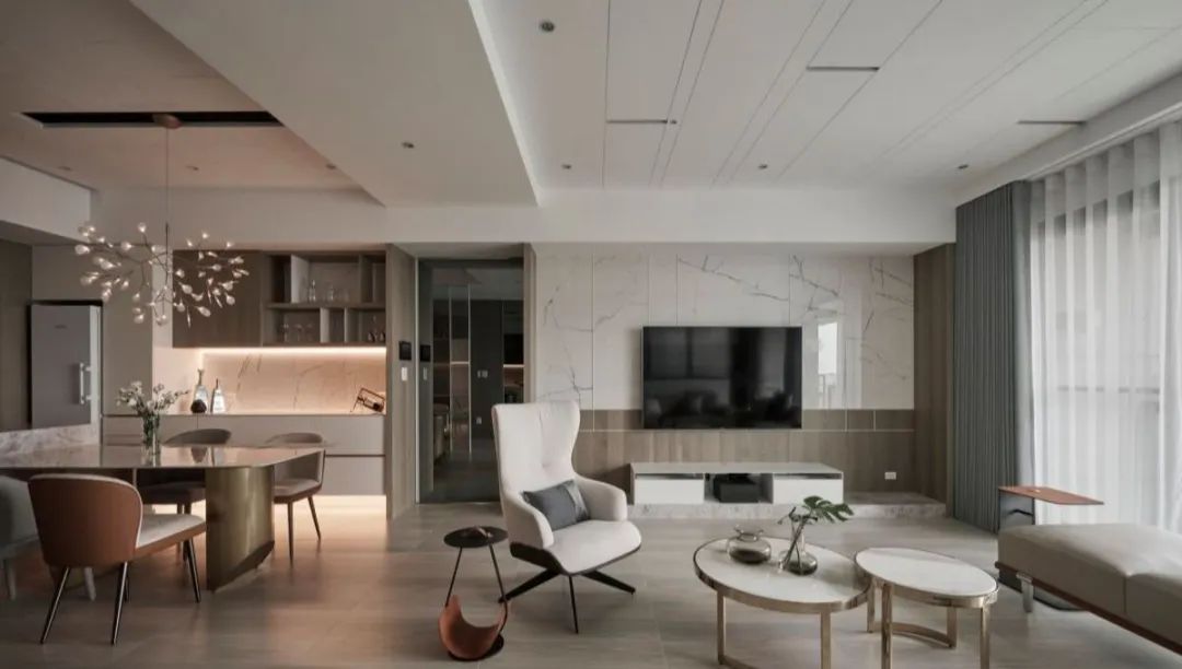 芈熊装饰 | 145㎡ 世纪春城 现代简约风格效果图