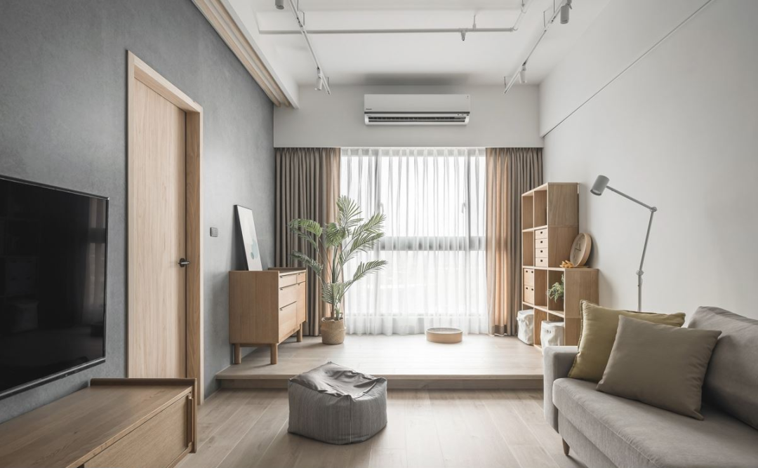 芈熊装饰 | 66㎡ 余岭山庄 日式风格效果图