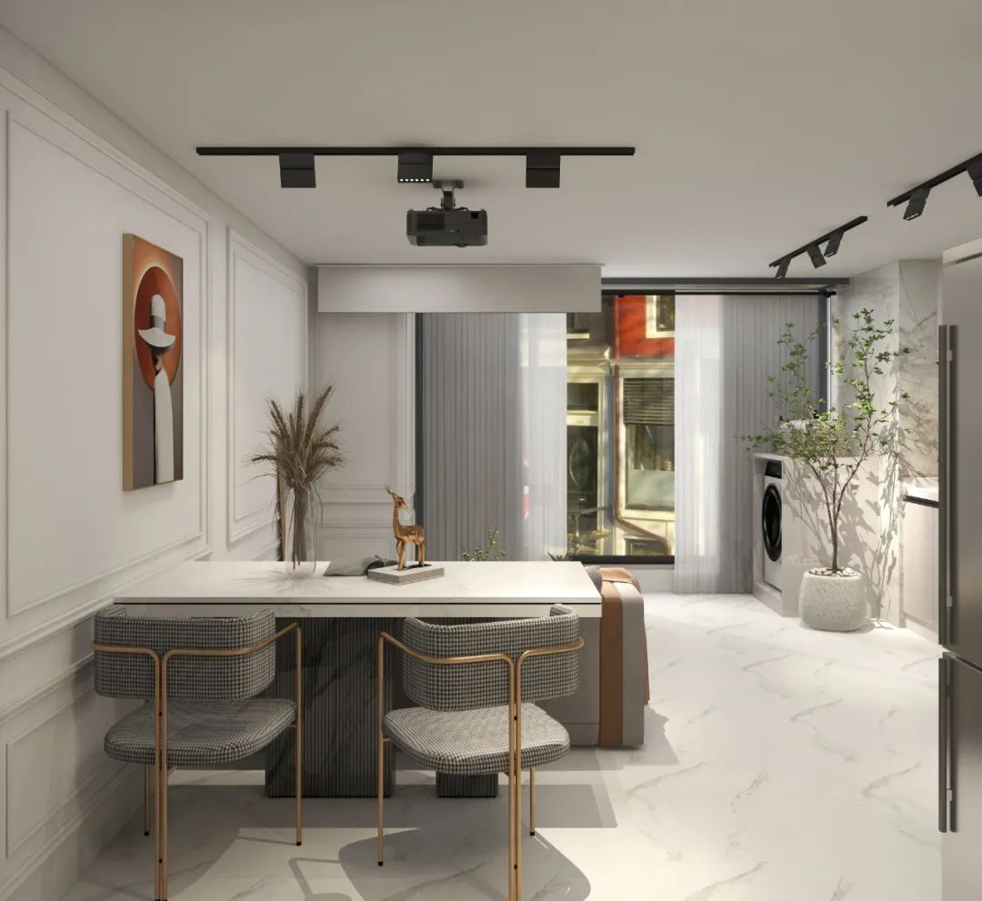 芈熊装饰 | 70㎡ 同创新作  现代简约风格 