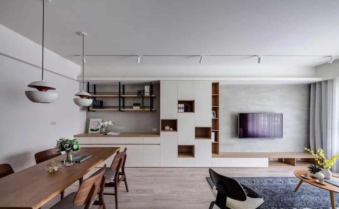 芈熊装饰 | 66㎡ 中通永安大厦 北欧风格效果图 