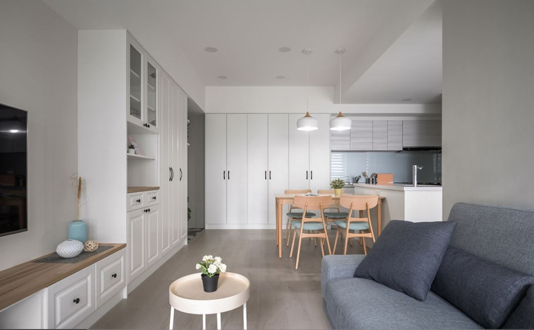 芈熊装饰 | 108㎡ 雍翠华府 美式风格效果图 