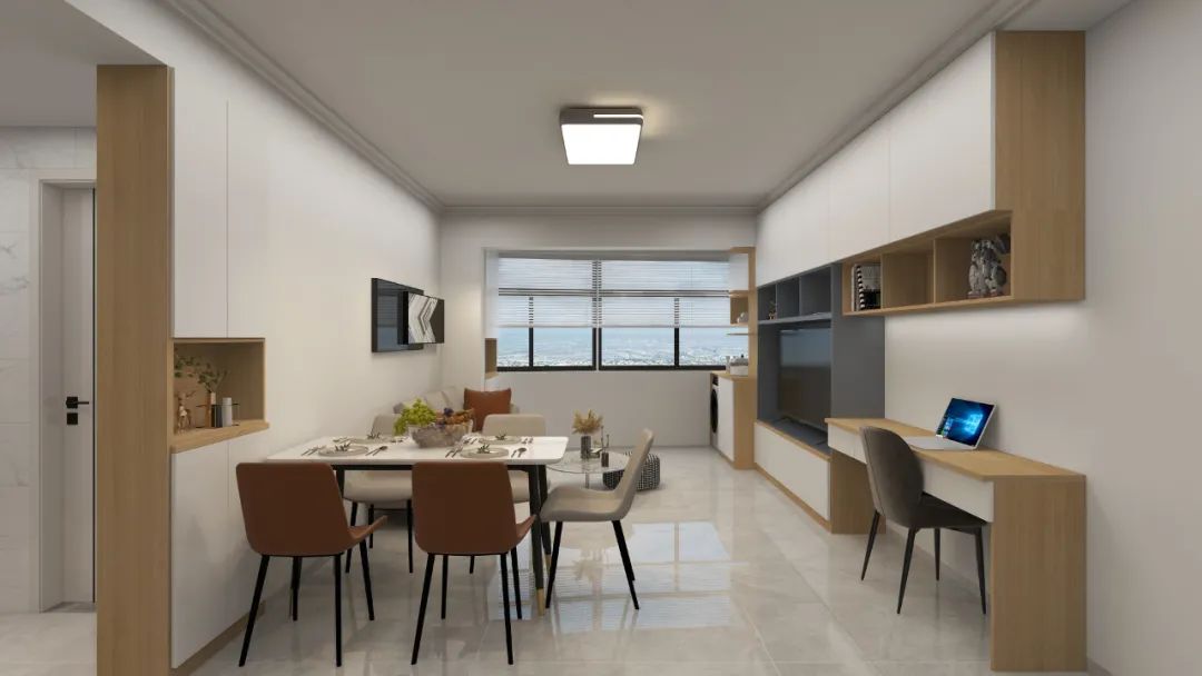 芈熊装饰 | 84㎡ 半岛苑 简约风格