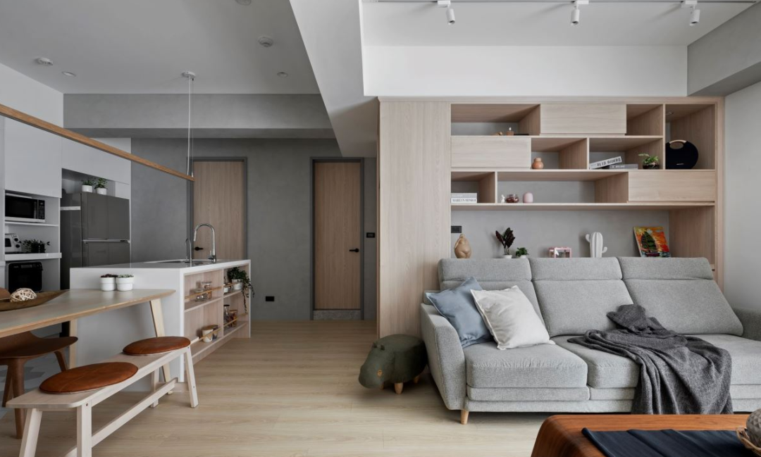 芈熊装饰 | 79㎡ 龙富花园 日式风格效果图