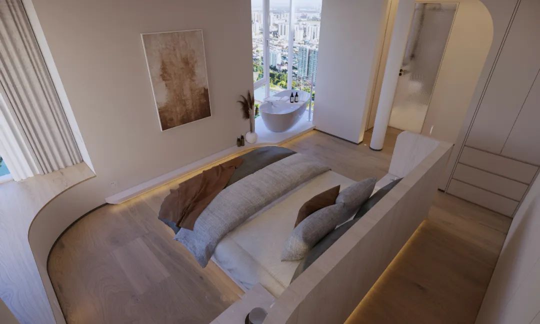 芈熊装饰 |152㎡ 长城花园 北欧风格效果图