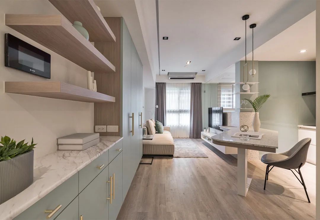 芈熊装饰 | 80㎡ 中海康城国际 北欧风格