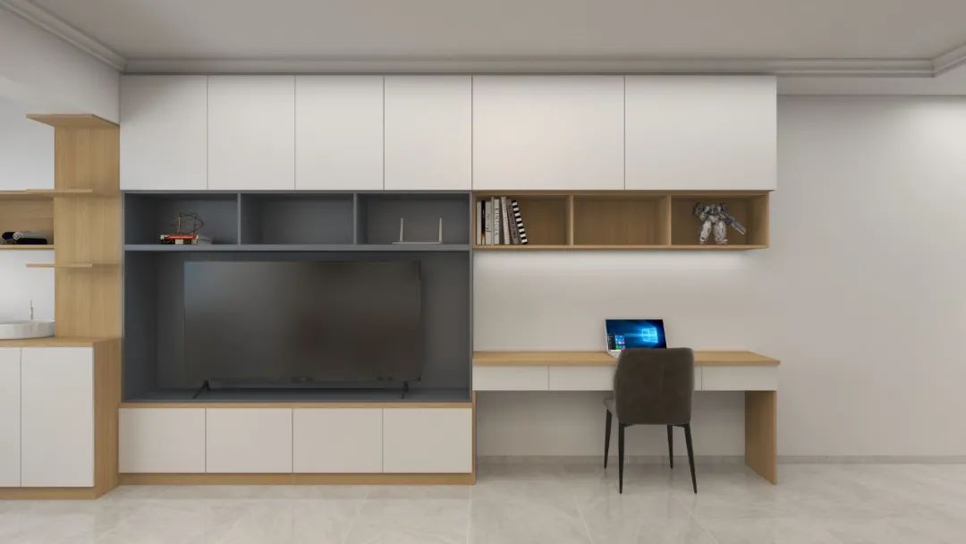 芈熊装饰 | 84㎡ 半岛苑 简约风格