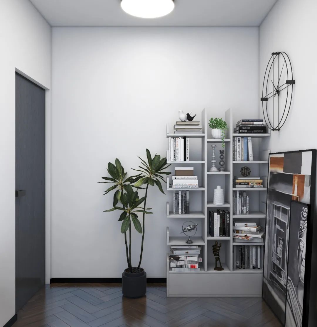 芈熊装饰 | 110㎡ 璞誉府 现代风格效果图(