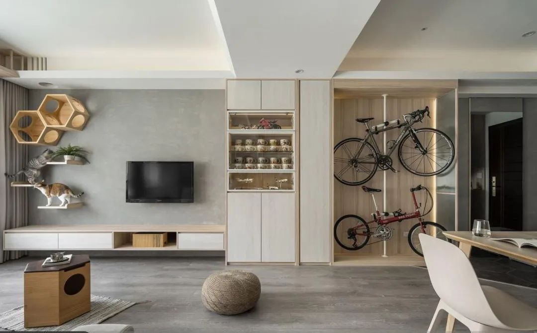 芈熊装饰 | 89㎡ 翠峰丽景 北欧风格效果图