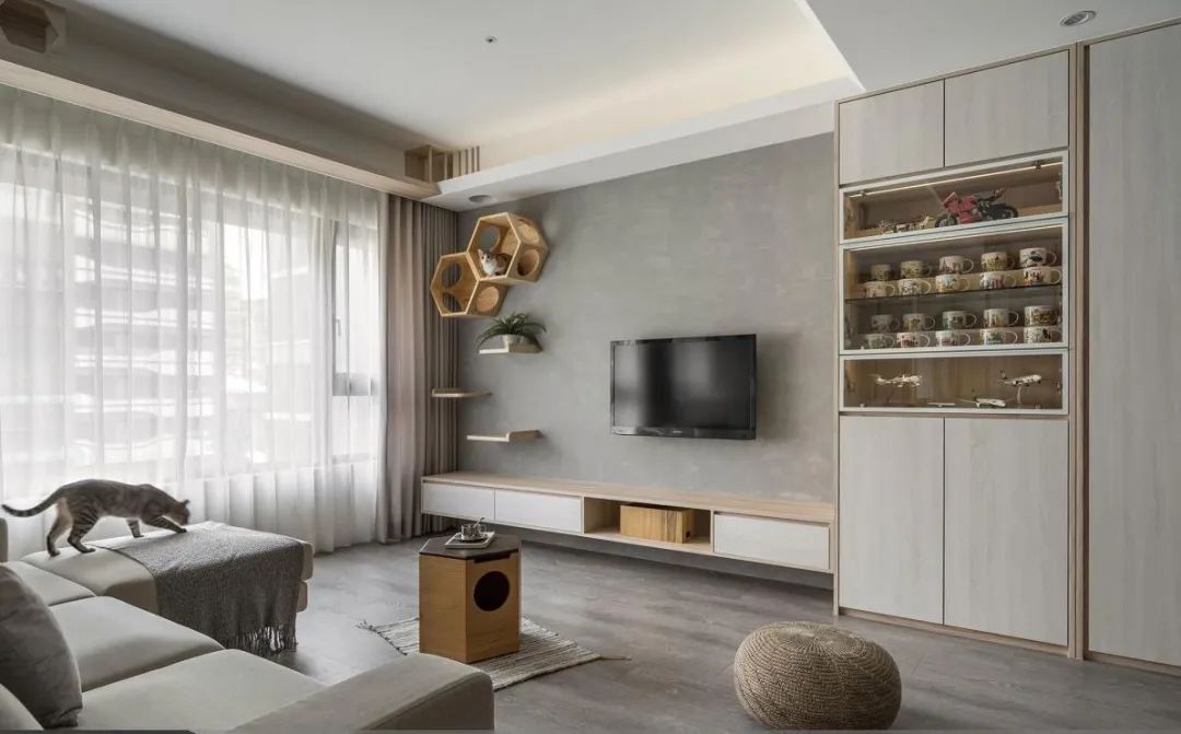 芈熊装饰 | 89㎡ 翠峰丽景 北欧风格效果图