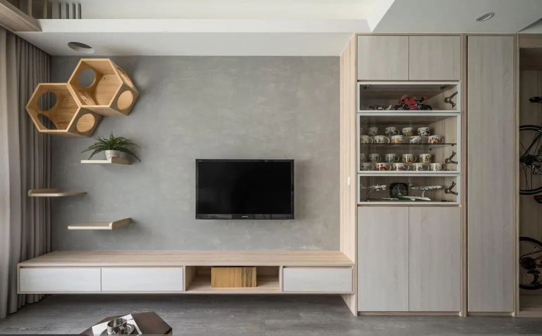 芈熊装饰 | 89㎡ 翠峰丽景 北欧风格效果图