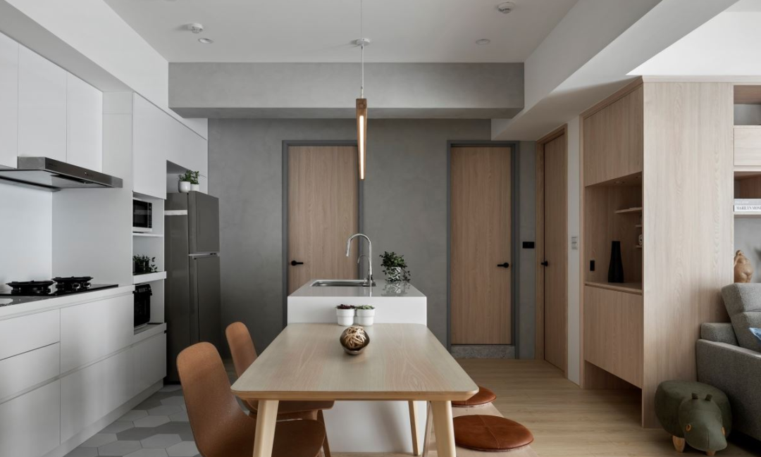 芈熊装饰 | 79㎡ 龙富花园 日式风格效果图