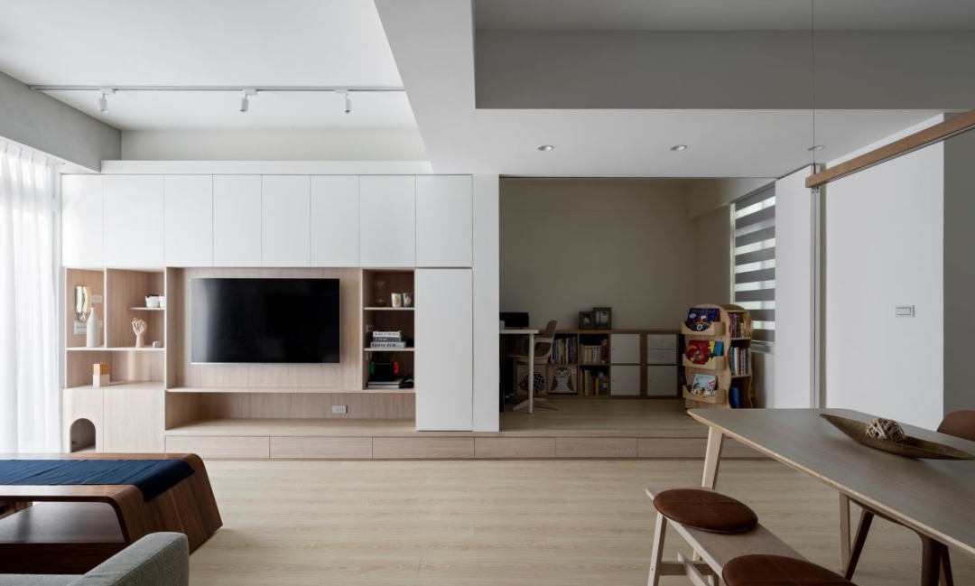 芈熊装饰 | 79㎡ 龙富花园 日式风格效果图