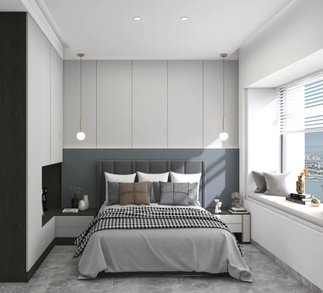 芈熊装饰 | 108㎡ 香沙御景园 现代风格效果图