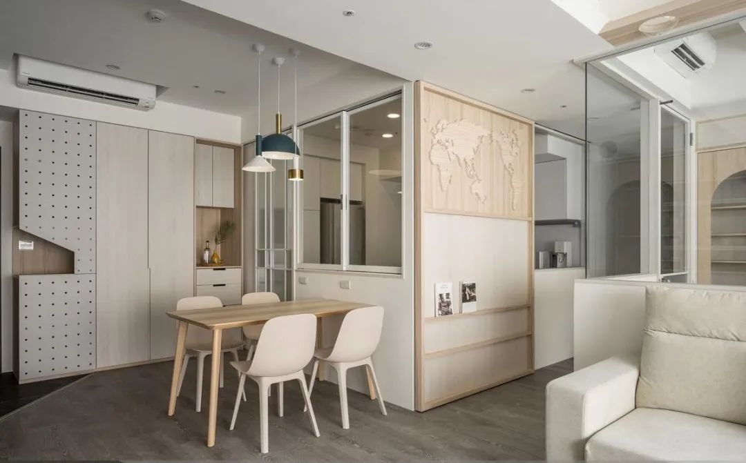 芈熊装饰 | 89㎡ 翠峰丽景 北欧风格效果图