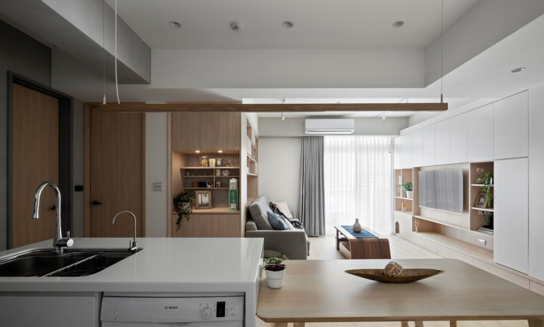 芈熊装饰 | 79㎡ 龙富花园 日式风格效果图