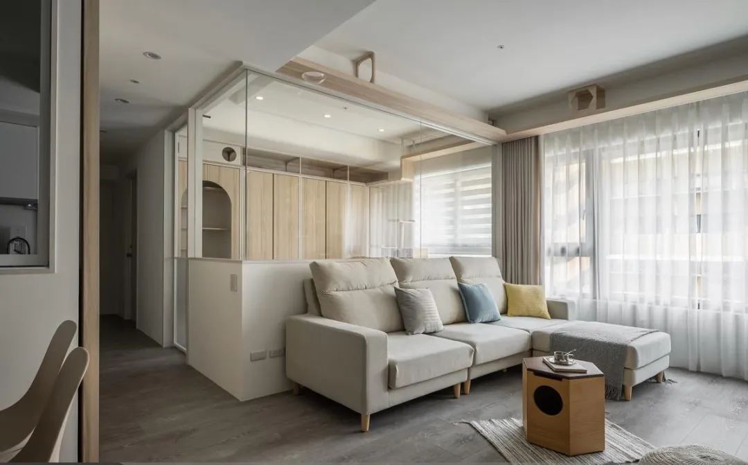 芈熊装饰 | 89㎡ 翠峰丽景 北欧风格效果图