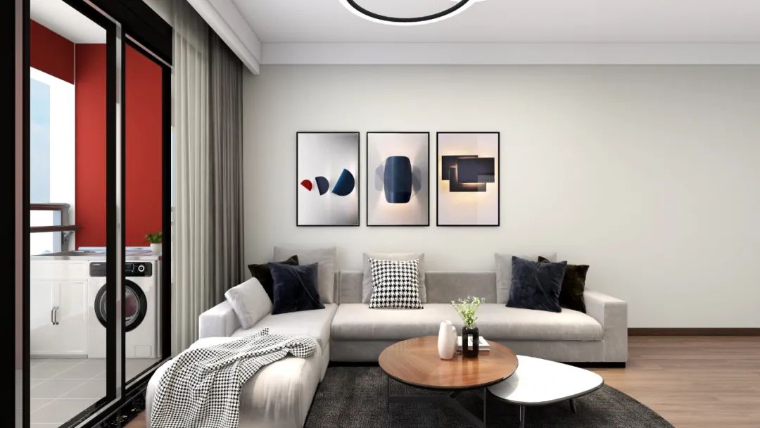 芈熊装饰 | 95㎡现代简约风，恬静悠然自得的归巢！