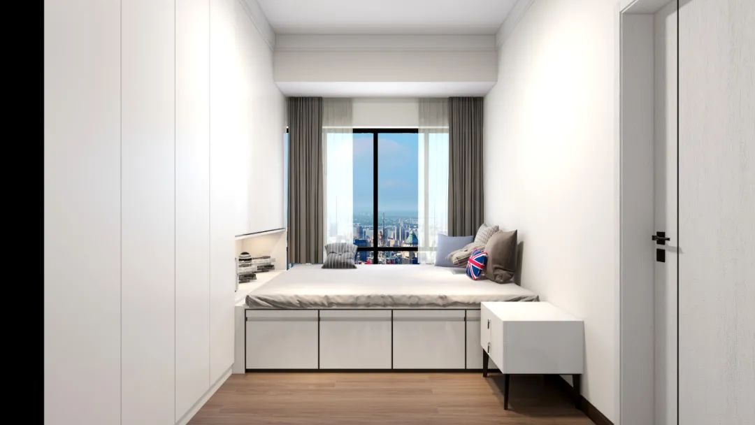 芈熊装饰 | 95㎡现代简约风，恬静悠然自得的归巢！