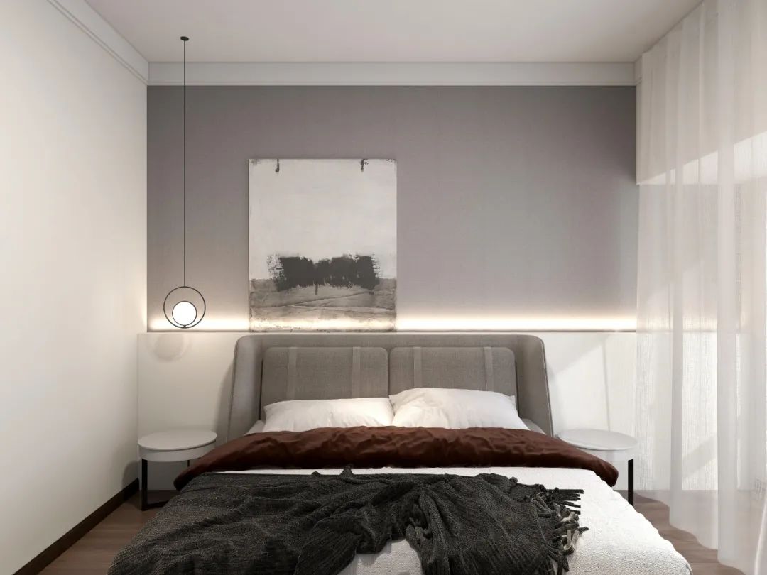 芈熊装饰 | 95㎡现代简约风，恬静悠然自得的归巢！