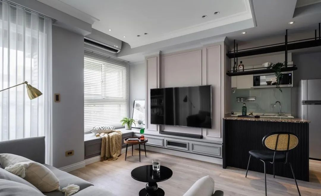 芈熊装饰 | 50㎡ 万科翰邻城 美式风格