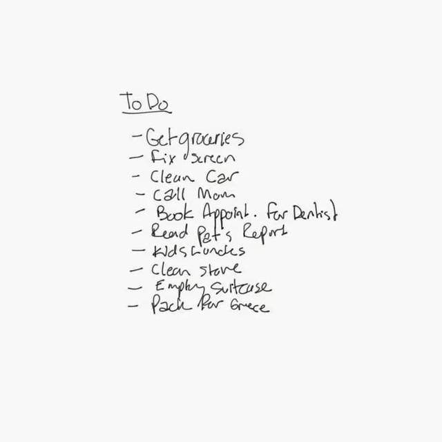 todo list 软件