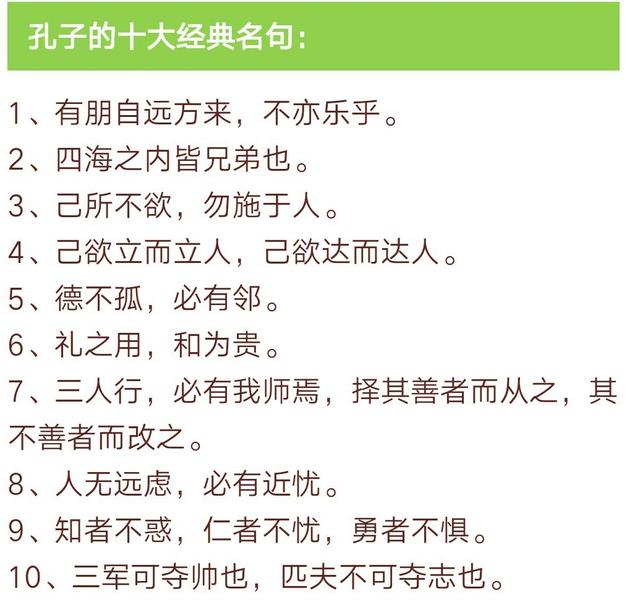 中国古代礼貌名人名言