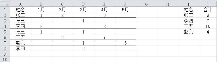 word2007里怎么求和