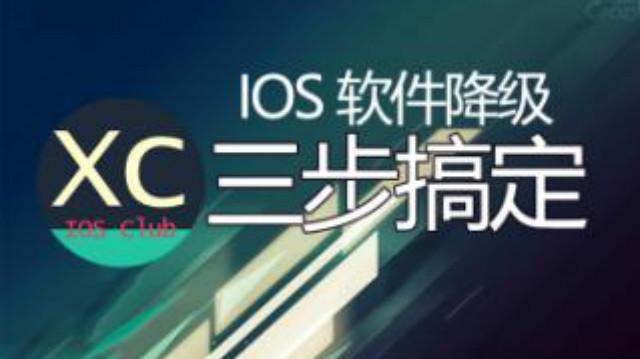 ios软件退版本吗