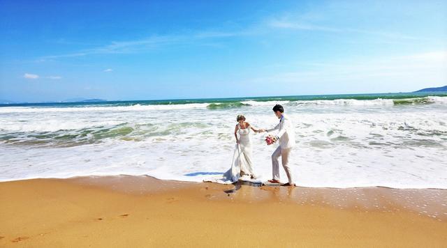 婚纱照有戴墨镜