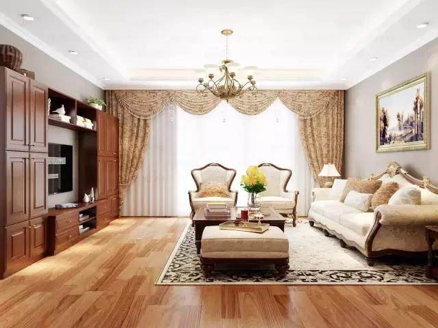 白色简美式家具