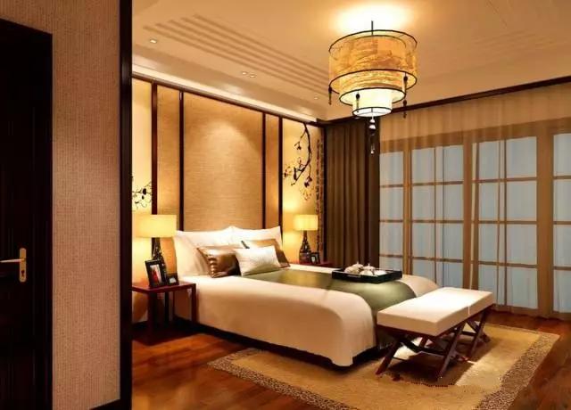 卧室红木家具效果图