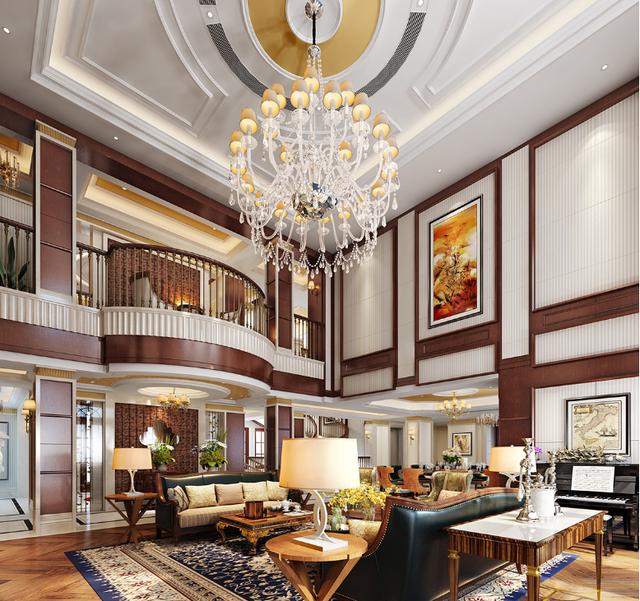 别墅主卧室装修家具