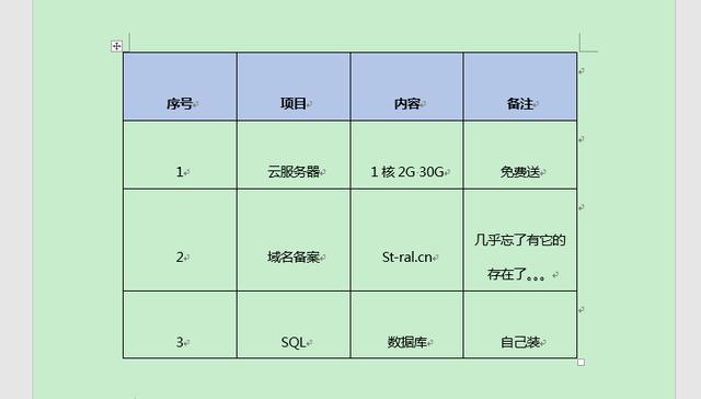 word文档设置表格行高
