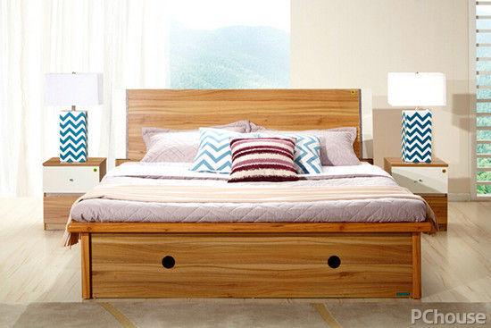 家居家具双人床效果图