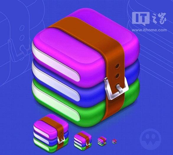 解压软件图标不显示